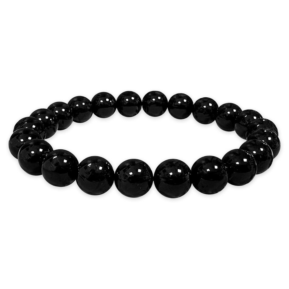 Bracciale Tormalina nera A - BioVeganShop