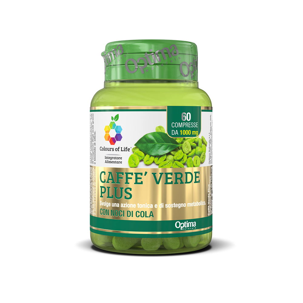 Caffè verde plus - 60 compresse - Optima naturals