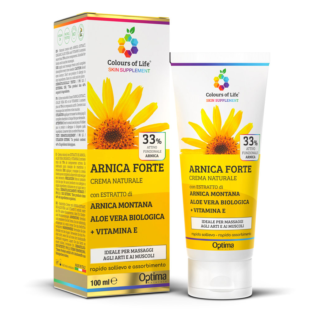 Crema eudermica Arnica forte - Optima naturals