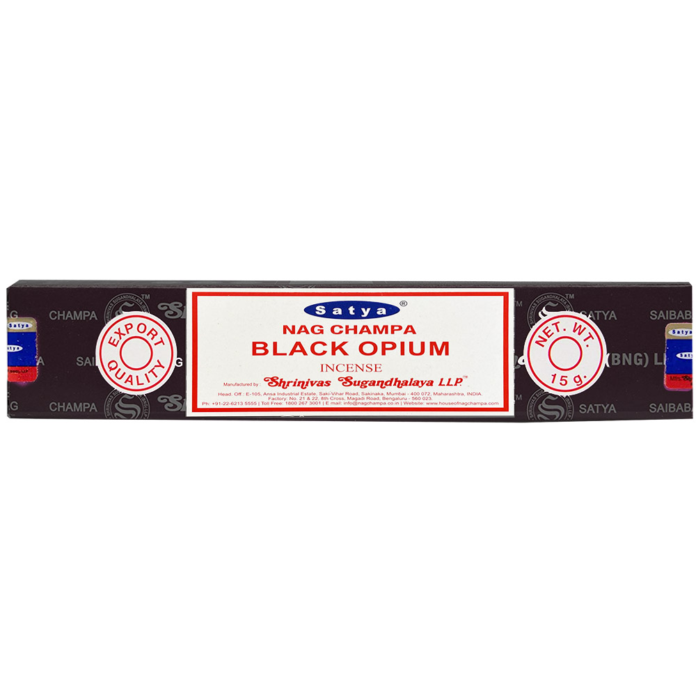 Incenso Nag Champa Black opium - BioVeganShop