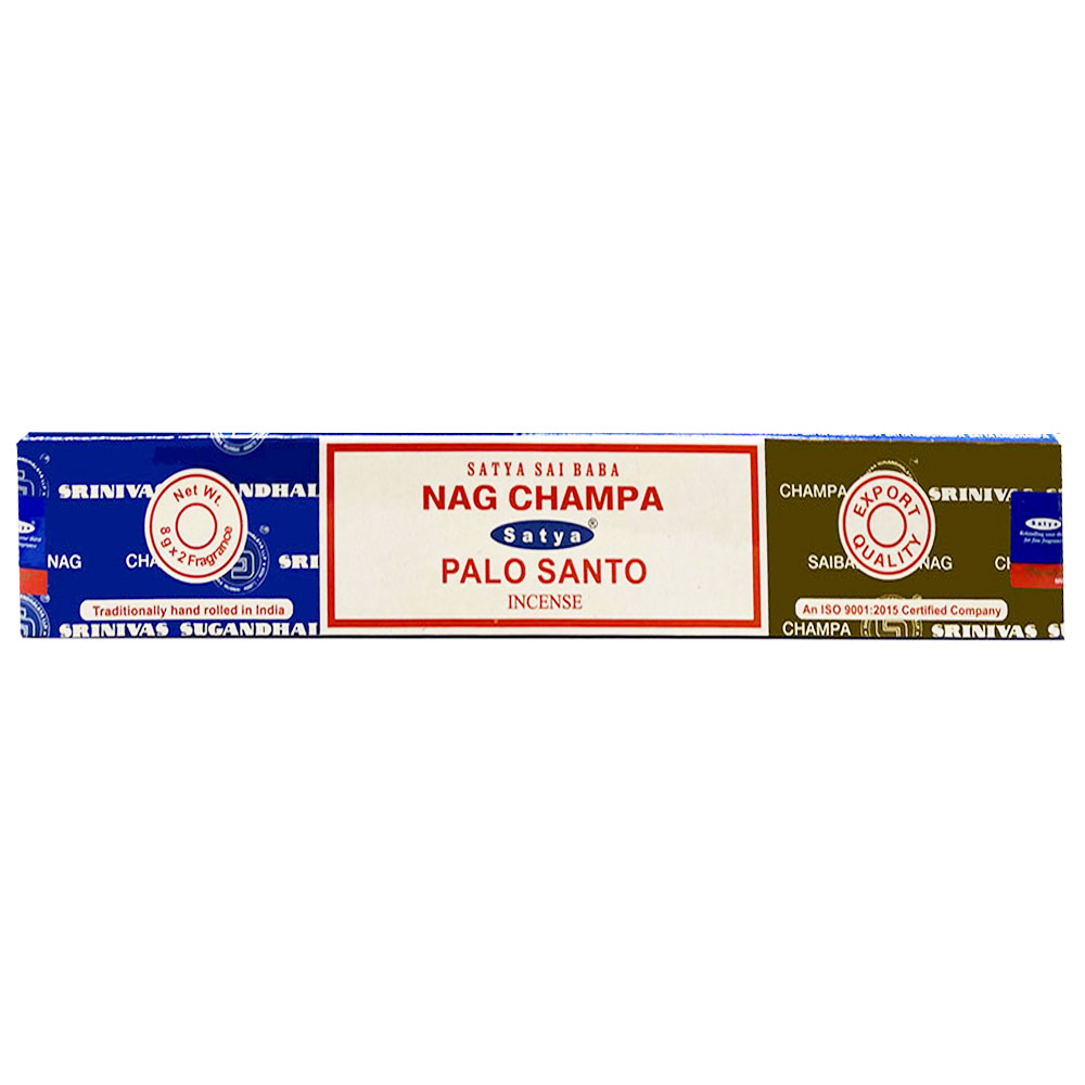 Incenso Nag Champa Palo Santo - BioVeganShop