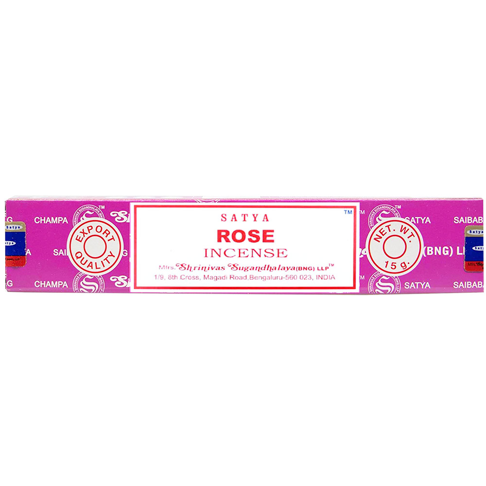 Incenso Rose - Satya - BioVeganShop