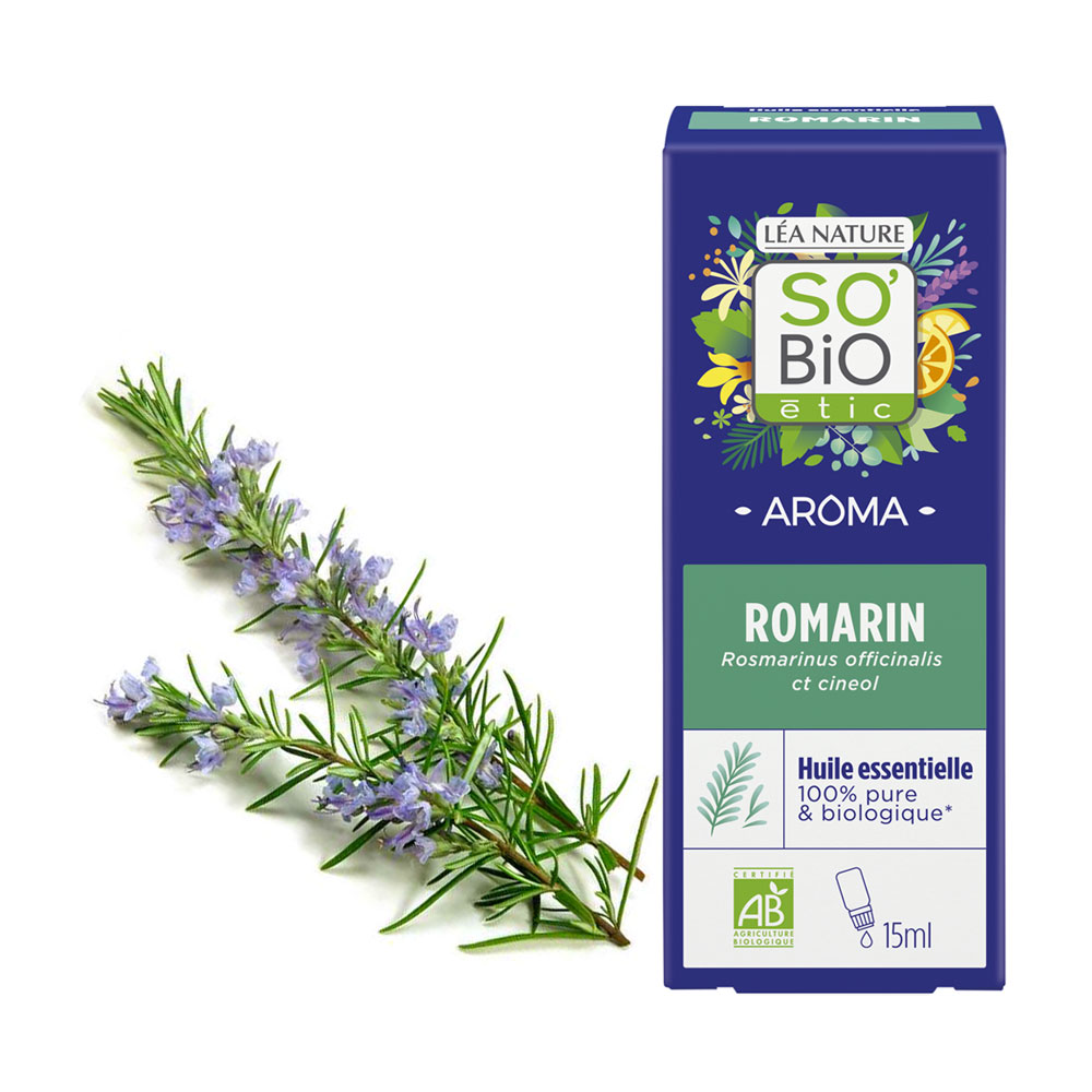 Olio essenziale di rosmarino BIO - Energizzante e Tonificante