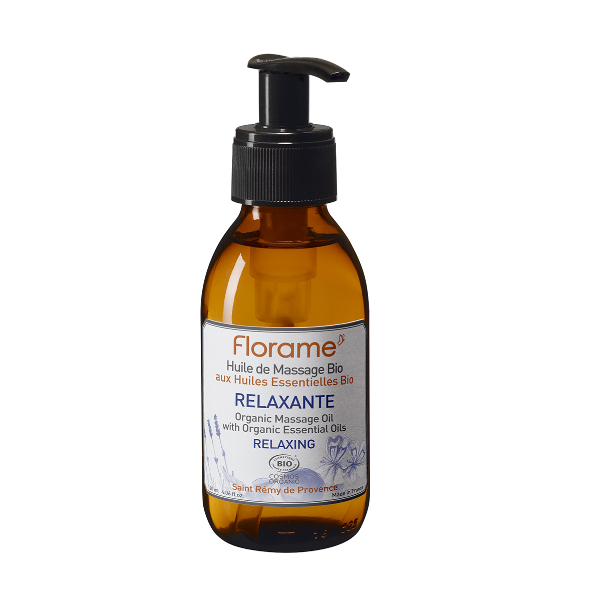 Olio massaggio rilassante biologico - Florame