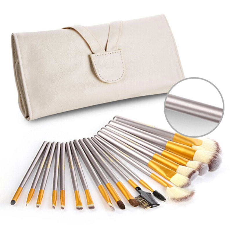 Set 24 pennelli make up professionali - cruelty-free - BioVeganShop