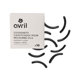 10 ricariche in silicone per piegaciglia