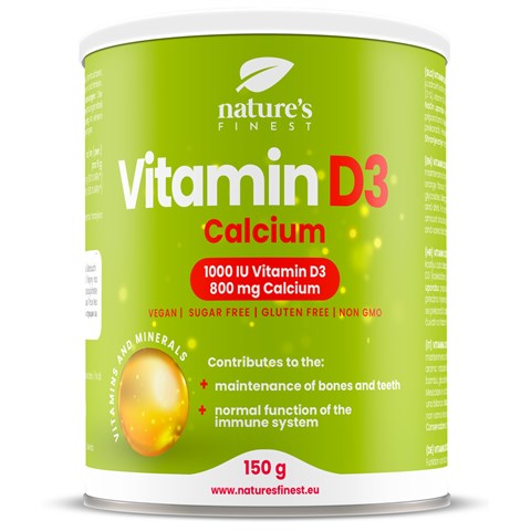 VITAMINA D3 (1000 ui) + CALCIO - INTEGRATORE