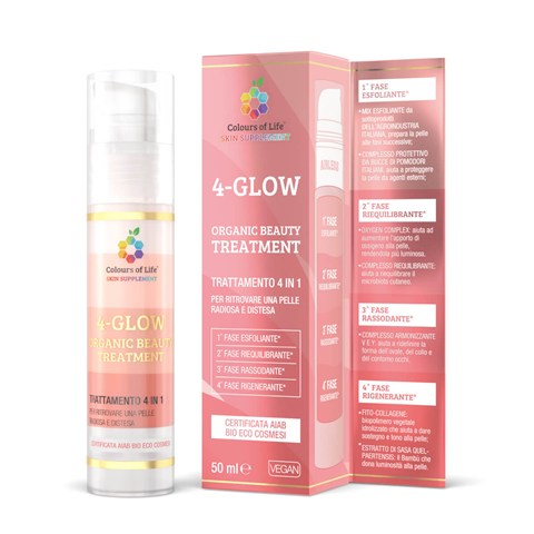 4-GLOW - TRATTAMENTO DI BELLEZZA 4 IN 1