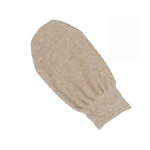 GUANTO HAMMAM IN LINO e COTONE