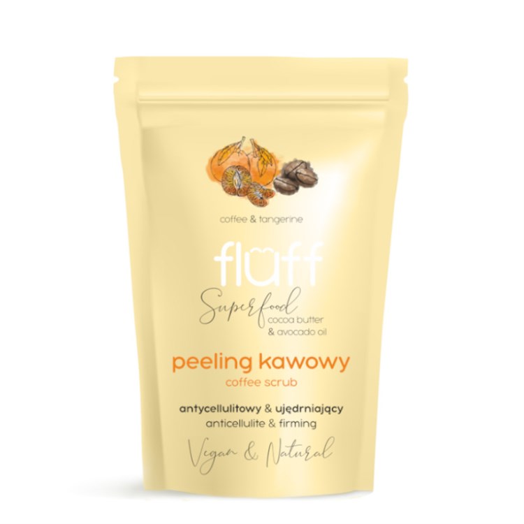 SCRUB SECCO ANTICELLULITE AL MANDARINO scadenza ravvicinata Fluff Fluff