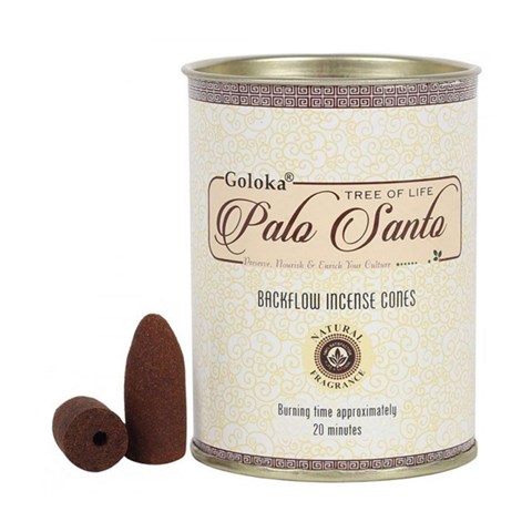 GOLOKA - INCENSO BACKFLOW PALO SANTO