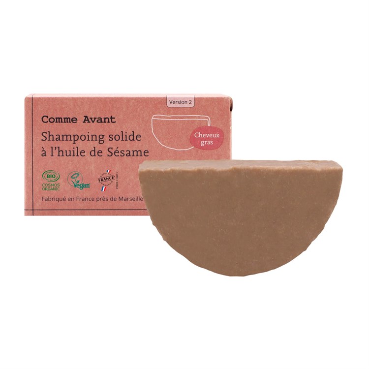 SHAMPOO SOLIDO - CAPELLI GRASSI Comme Avant Comme Avant
