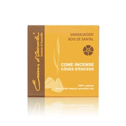 INCENSO A CONI SANDALWOOD - MAROMA Incensi & Accessori