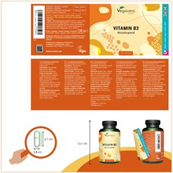 VITAMINA B3 (NICOTINAMIDE) - INTEGRATORE Vegavero