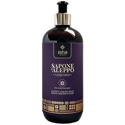 SAPONE DI ALEPPO LIQUIDO 40% 500 ml Isha Cosmetics