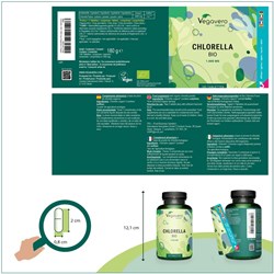 CHLORELLA - INTEGRATORE Vegavero