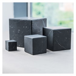 CUBO DI SHUNGITE OPACA Cristalli e altro