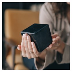 CUBO DI SHUNGITE LUCIDA Cristalli e altro