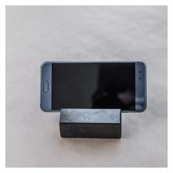 PORTA SMARTPHONE IN SHUNGITE LUCIDA Cristalli e altro