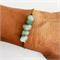 BRACCIALE CHIPS LINE - AVVENTURINA VERDE Elements of Nature