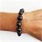 BRACCIALE MACRAMÈ MOGANO - SHUNGITE Elements of Nature