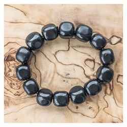 BRACCIALE CUBE - SHUNGITE Cristalli e altro