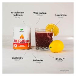 OK! FATBURN - INTEGRATORE BRUCIA GRASSI Nature's finest