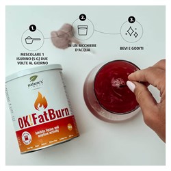 OK! FATBURN - INTEGRATORE BRUCIA GRASSI Nature's finest