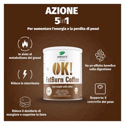 OK! FATBURN COFFEE - INTEGRATORE Nature's finest