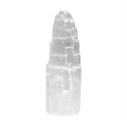 TORRE DI SELENITE 5 x 15 cm Cristalli e altro