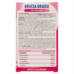 BRUCIA GRASSI - METABOLISMO Equilibra