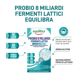 PROBIO 8 MILIARDI FERMENTI LATTICI - 5 CEPPI SELEZIONATI Equilibra