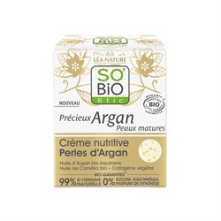 PREZIOSO ARGAN - CREMA NUTRITIVA PERLE D'ARGAN So'Bio étic