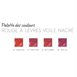 ROSSETTO VELO PERLATO - 23 PRUNE CHIC *Non più assortito