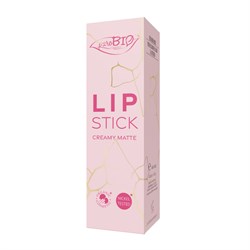 LIPSTICK CREAMY-MATTE 02  FUCSIA VIBES  PuroBio