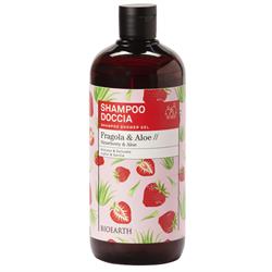 FAMILY - SHAMPOO-DOCCIA  FRAGOLA & ALOE  500 ml Bioearth