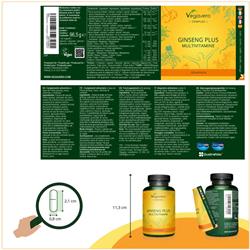 GINSENG PLUS (MULTIVITAMINICO) - INTEGRATORE Vegavero