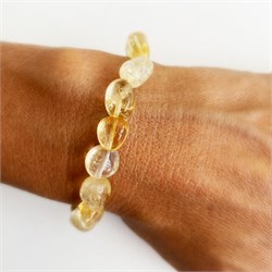 BRACCIALE PEPITA - QUARZO CITRINO Cristalli e altro