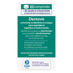 DENTIFRICIO IN COMPRESSE - FRESCHEZZA Dentavie
