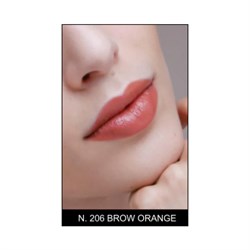 ROSSETTO  SUPERB LIPSTICK  - 206 BROW ORANGE Liquidflora