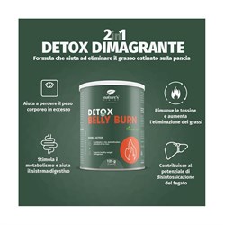 DETOX BELLY BURN  DOUBLE ACTION  - INTEGRATORE Nature's finest