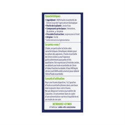 OLIO ESSENZIALE DI LIMONE - BIO So'Bio étic