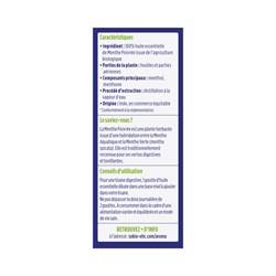 OLIO ESSENZIALE DI MENTA PIPERITA - BIO So'Bio étic