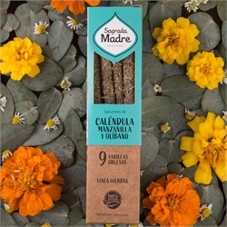 INCENSO  HIERBAS  CAMOMILLA & CALENDULA - SAGRADA MADRE Incensi & Accessori