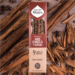 INCENSO  HIERBAS  ANICE & CANNELLA - SAGRADA MADRE Incensi & Accessori