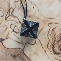 PENDENTE DI SHUNGITE - MERKABA Cristalli e altro