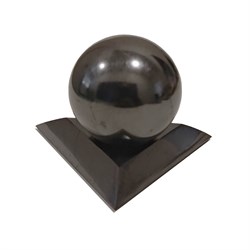 SFERA E SUPPORTO IN SHUNGITE LUCIDA Cristalli e altro