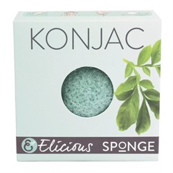 KONJAC SPONGE VISO - MENTA PIPERITA Elicious