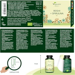 REISHI + SPIRULINA - INTEGRATORE *Non più assortito