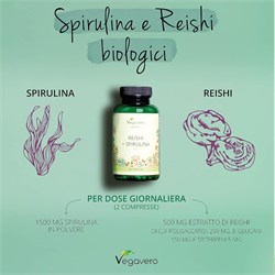 REISHI + SPIRULINA - INTEGRATORE *Non più assortito
